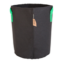 25L maceta textil negro/verde - 30x36cm