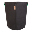 50L Fabric pot black/green - Ø38x45cm