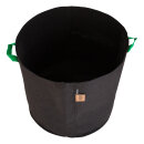 100L Fabric pot black/green - Ø50x52cm